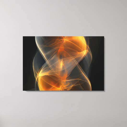 Levendige Abstracte Swirls Art Print (Voorkant)