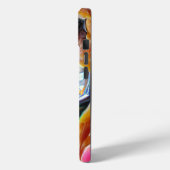Levendige Abstracte Tulpenreflecties Case-Mate iPhone Case (Achterkant / Links)