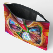 Levendige Abstracte Tulpenreflecties Etui (Open)