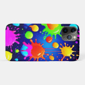 Levendige Abstracte Verfexplosie Case-Mate iPhone Case (Achterkant (horizontaal))