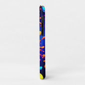Levendige Abstracte Verfexplosie Case-Mate iPhone Case (Achterkant/links)