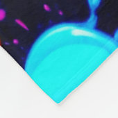 Levendige Abstracte Verfexplosie Fleece Deken (Hoek)