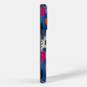 Levendige Abstracte vierkanten met gepersonaliseer Case-Mate iPhone Case (Achterkant / Rechts)