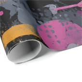 Levendige Abstracte Vlinder Vlucht (4) Cadeaupapier (Rol Hoek)