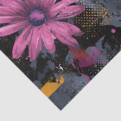 Levendige Abstracte Vlinder Vlucht (4) Tissuepapier (Detail)