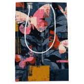Levendige Abstracte Vlinder Vlucht (6) Medium Cadeauzakje (Voorkant)
