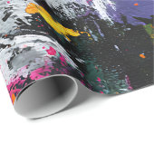 Levendige Abstracte Vlinder Vlucht (7) Cadeaupapier (Rol Hoek)