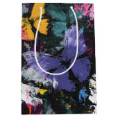 Levendige Abstracte Vlinder Vlucht (7) Medium Cadeauzakje (Voorkant)