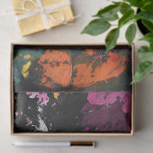 Levendige Abstracte Vlinder Vlucht (7) Tissuepapier (Geschenk)