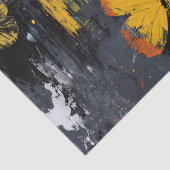 Levendige Abstracte Vlinder Vlucht (8) Tissuepapier (Detail)