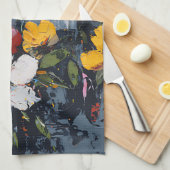 Levendige Abstracte Vlinder Vlucht (9) Theedoek (Quarter Fold)