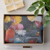 Levendige Abstracte Vlinder Vlucht (9) Tissuepapier (Geschenk)