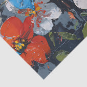 Levendige Abstracte Vlinder Vlucht (9) Tissuepapier (Detail)