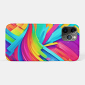 Levendige Abstracte vormen kunst Case-Mate iPhone Case (Achterkant (horizontaal))