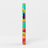Levendige Abstracte vormen kunst Case-Mate iPhone Case (Achterkant/rechts)