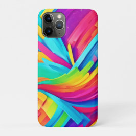 Levendige Abstracte vormen kunst Case-Mate iPhone Case