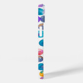 Levendige Abstracte Waterverf iPhone Hoes (Achterkant / Rechts)