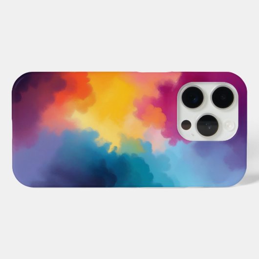 Levendige Abstracte wolk Case-Mate iPhone Case (Achterkant (horizontaal))