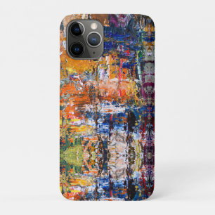 Levendige abstractie - Olieschilderchaos op het pa Case-Mate iPhone Case