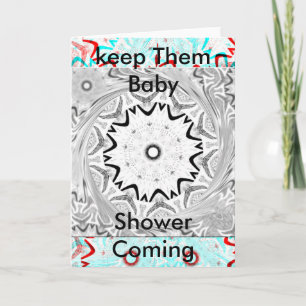 Levendige Afrikaanse cultuur: een roze en cyaan sa Bedankkaart