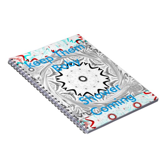 Levendige Afrikaanse cultuur: een roze en cyaan sa Notitieboek (Rechterzijde)