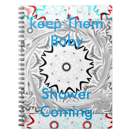 Levendige Afrikaanse cultuur: een roze en cyaan sa Notitieboek (Voorkant)