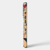 Levendige Afrikaanse Kaleidoscoop: Een Peachy Deli Case-Mate iPhone Case (Achterkant / Links)