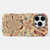 Levendige Afrikaanse Kaleidoscoop: Een Peachy Deli Case-Mate iPhone Case (Achterkant (horizontaal))