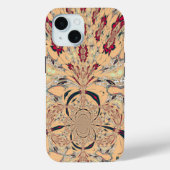 Levendige Afrikaanse Kaleidoscoop: Een Peachy Deli Case-Mate iPhone Case (Achterkant)