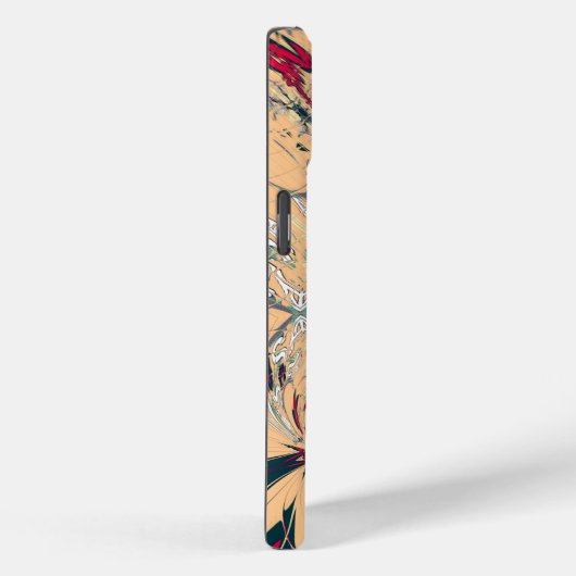 Levendige Afrikaanse Kaleidoscoop: Een Peachy Deli Case-Mate iPhone Case (Achterkant / Rechts)