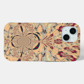 Levendige Afrikaanse Kaleidoscoop: Een Peachy Deli Case-Mate iPhone Case (Achterkant (horizontaal))
