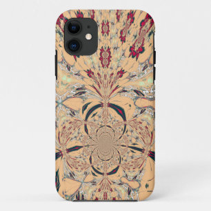 Levendige Afrikaanse Kaleidoscoop: Een Peachy Deli iPhone 11 Hoesje