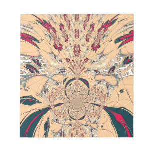 Levendige Afrikaanse Kaleidoscoop: Een Peachy Deli Notitieblok