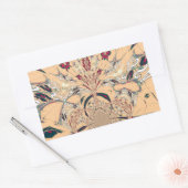 Levendige Afrikaanse Kaleidoscoop: Een Peachy Deli Rechthoekige Sticker (Envelop)