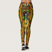 Levendige all-over-print Leggings: druk uw UNIQ ui Leggings (Achterkant)