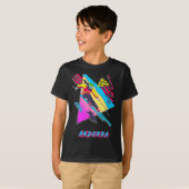 Levendige Andorra Skiing Adventure Graphic T-shirt (Voorkant volledig)