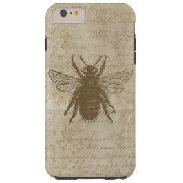 Levendige Antiek bruine bijen Tough iPhone 6 Plus Hoesje