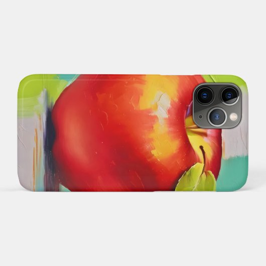 Levendige Apple Stilleven Case-Mate iPhone Case (Achterkant (horizontaal))