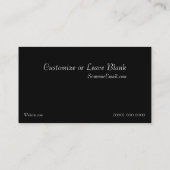 Levendige Arizona Desert Cactus Saguaro Visitekaartje (Achterkant)