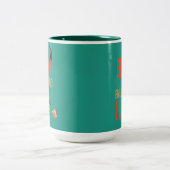 Levendige artistieke Brew to Go Energy Flow Mok (Center)