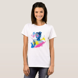 Levendige artistieke geest T-shirt