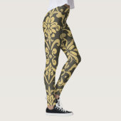 Levendige artistieke Leggings - Elegant naadloos p (Rechts)