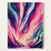 Levendige Aurora Borealis Planner (Achterkant)