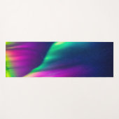 Levendige Aurora Borealis Yogamat (Voorkant (horizontaal))