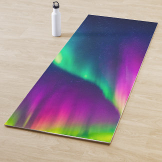 Levendige Aurora Borealis  Yogamat