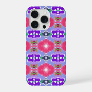Levendige Aurora Kaleidoscoop Elektrische Bloei iPhone 15 Pro Case