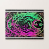 Levendige Avian Abstracte puzzel - 252 stuks (Horizontaal)