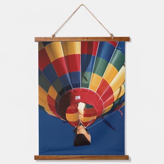 Levendige ballonkleuren hangend wandkleed (Voorkant)