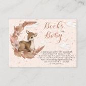 Levendige Bambi & Flowers Moonwolken Boeken voor B Informatiekaartje (Voorkant)