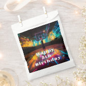 Levendige Basketbal Party Favor Bag Bedankzakje (Geknipt)